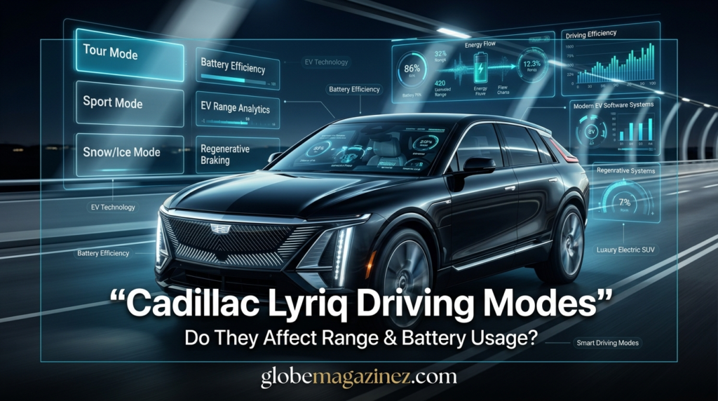 Cadillac Lyriq driving modes