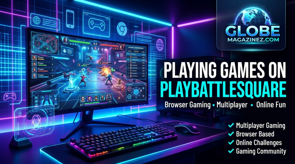 Playing Games on Blog PlayBattleSquare